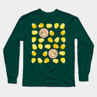 Miso Ramen Corn Long Sleeve T-Shirt